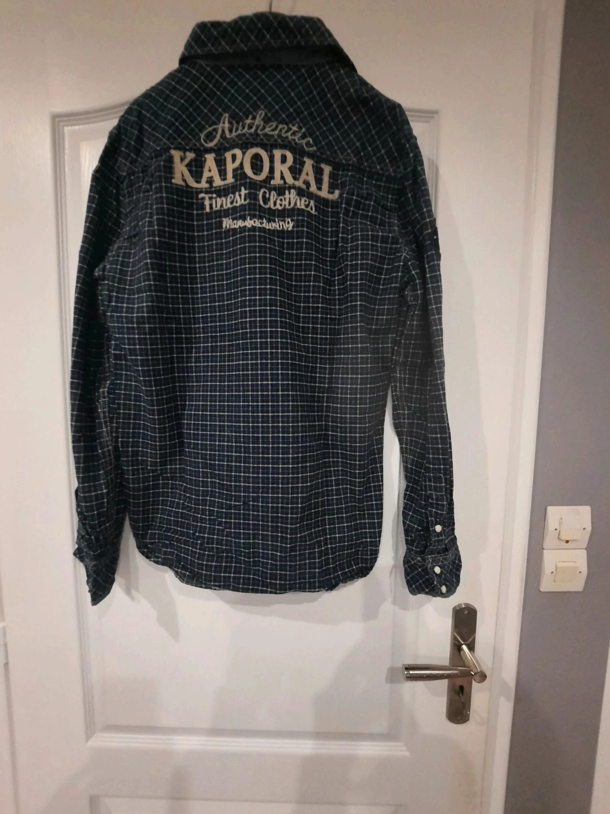 Camisa hombre m kaporal a cuadros como #nueva – photo 2